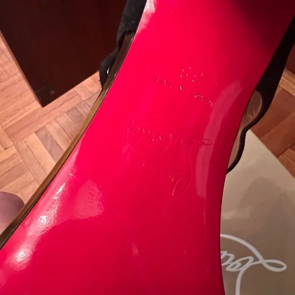 Christian Louboutin heel snake shoes Italy Size 38 . 100% Authentic multi color - Picture 5 of 12